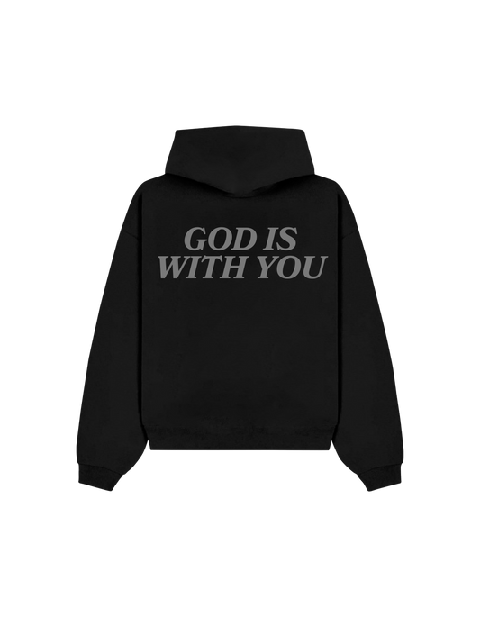 GOD IS WITH YOU - BLACK